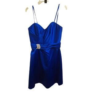 Very Good 8 blue Andrew Adela Dress
